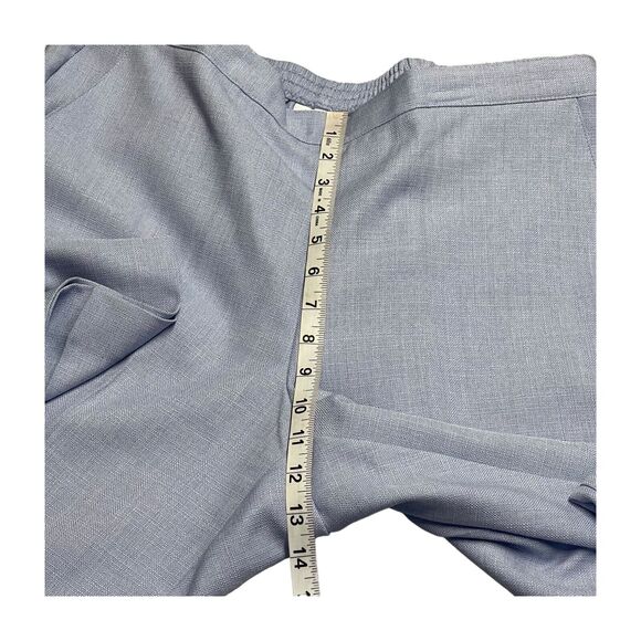 Alfred Dunner Wide Leg Pants Women's 12 Light Purple High-Rise Formal Business - Picture 4 of 6